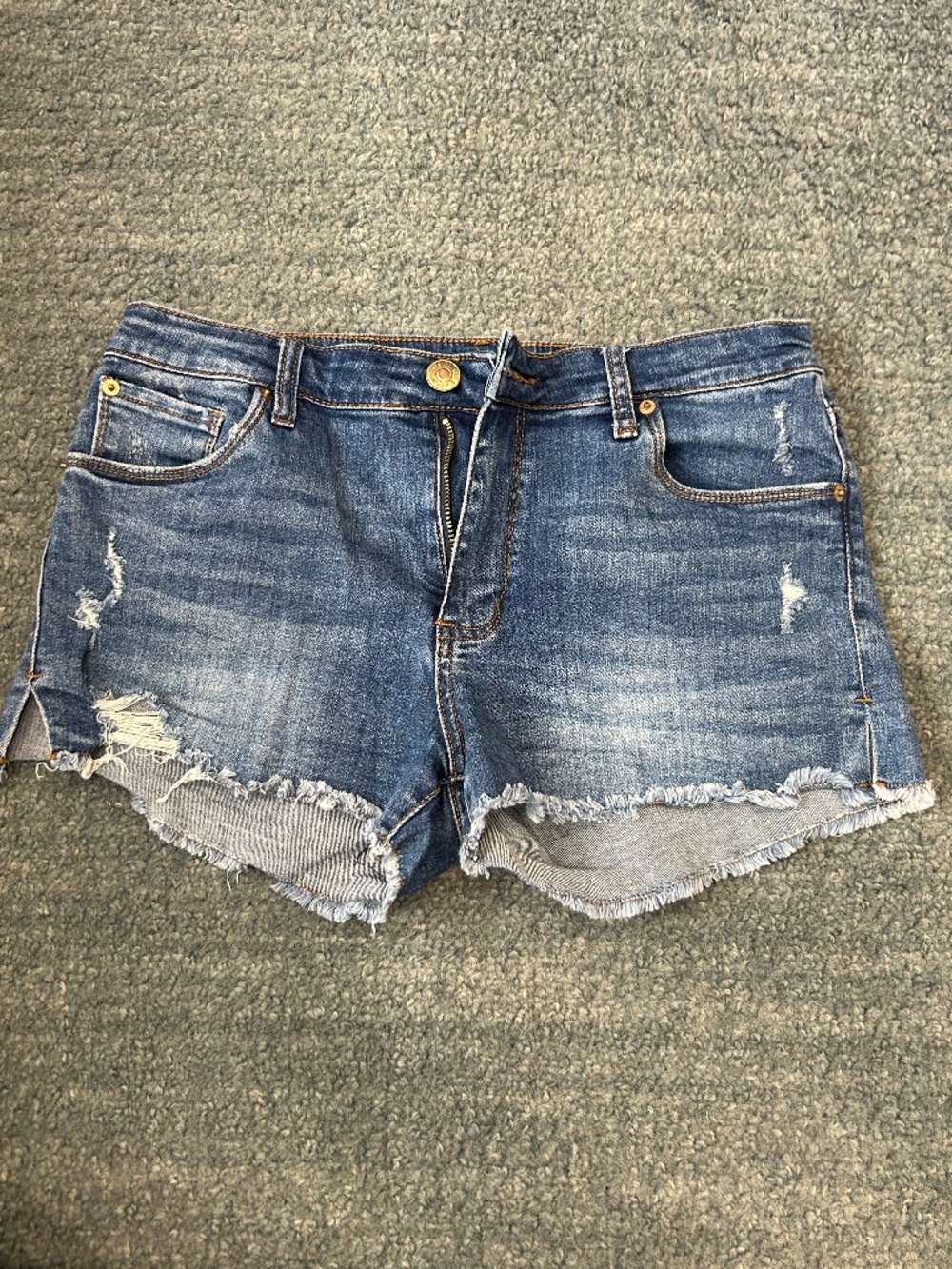 STS Blue Shorts Distressed Aubrey High Rise